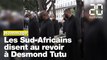 Mort de Desmond Tutu : l'hommage des Sud-Africains à la cathédrale Saint-Georges du Cap
