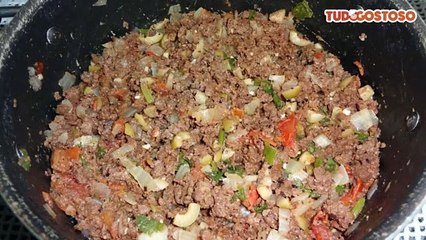 Refogado de Proteína de Soja