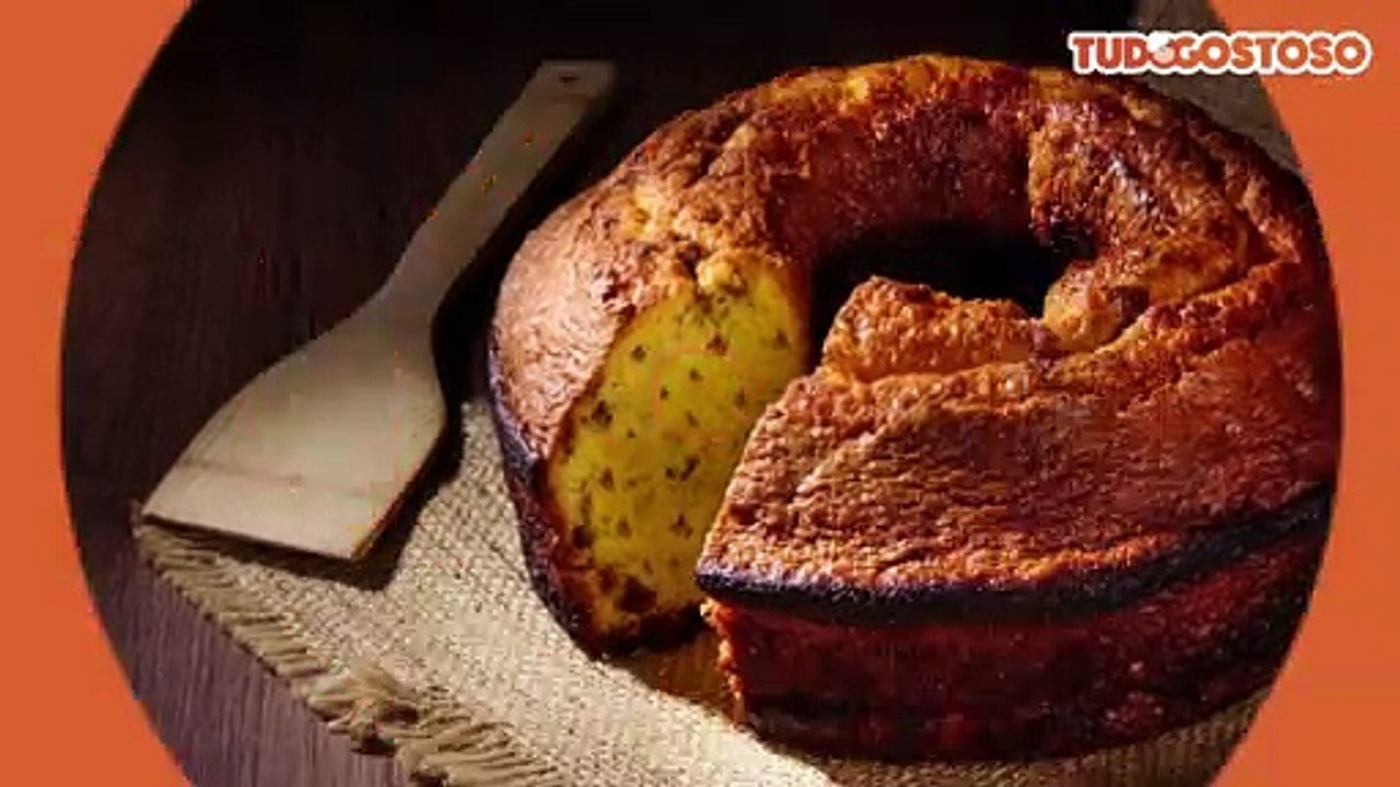 Bolo de laranja de liquidificador