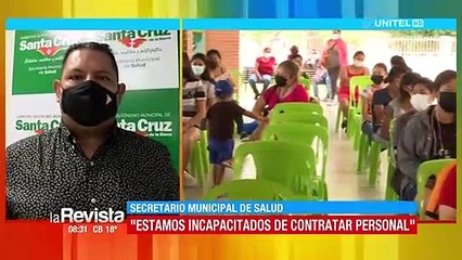 Alcaldía señala que hay médicos afectados por el Covid en Santa Cruz