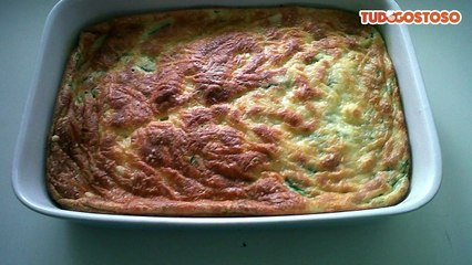 Souflé delicioso de espinafre sucesso garantido