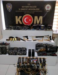 Son dakika haberi: Kayseri'de bitcoin üretim tesislerine operasyon: 6 gözaltı