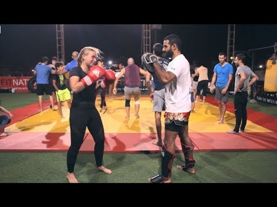 الجيم أسرار الـ kickboxing مع شريف الجمل