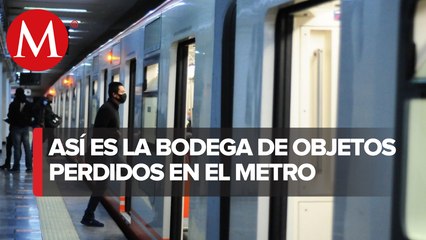 En 2021, Metro de CdMx recibió 615 objetos extraviados