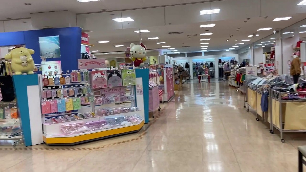 [Travel: Matsumoto Street View] Free City Walk : Super Shopping Mall "ICITY21"  , Nagano Japan Vlog ASMR