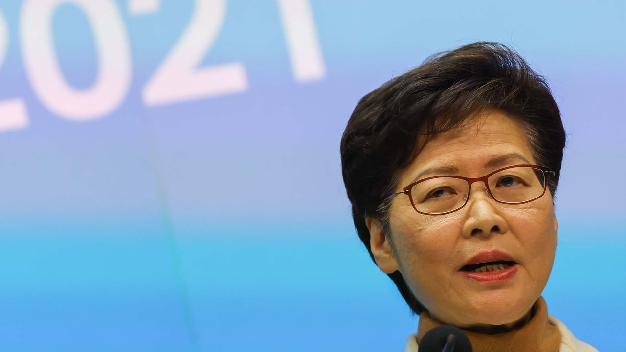 Hong Kong leader denies there is ‘suppression’ of press freedom in city after Stand News arrests