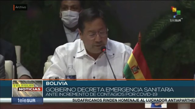 teleSUR Noticias 10:30 30-12: Bolivia decreta emergencia sanitaria ante incremento de casos de Covid-19