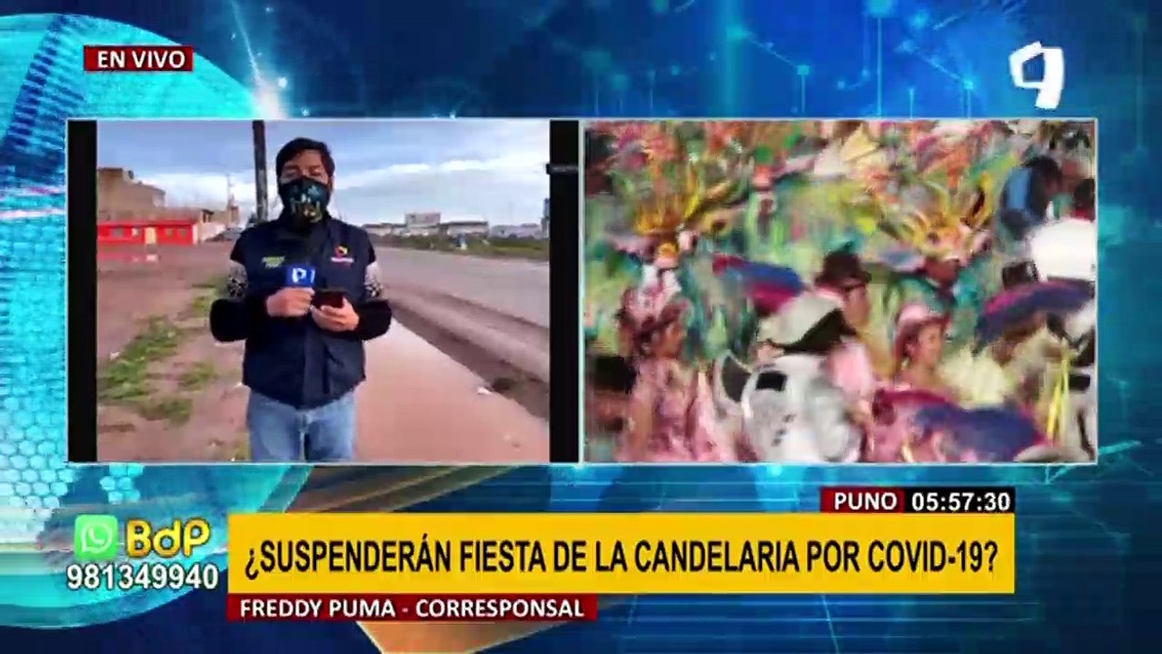 ¿Suspenderán la fiesta de la Virgen de la Candelaria en Puno?
