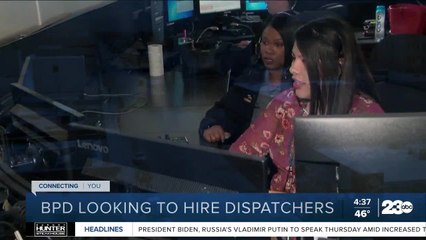 Bakersfield Police Department looks to hire dispatchers