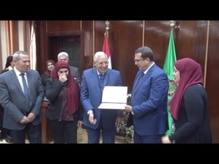 محافظ الدقهلية يكرم المستشفيات الأولى على الجمهورية في مكافحة العدوى