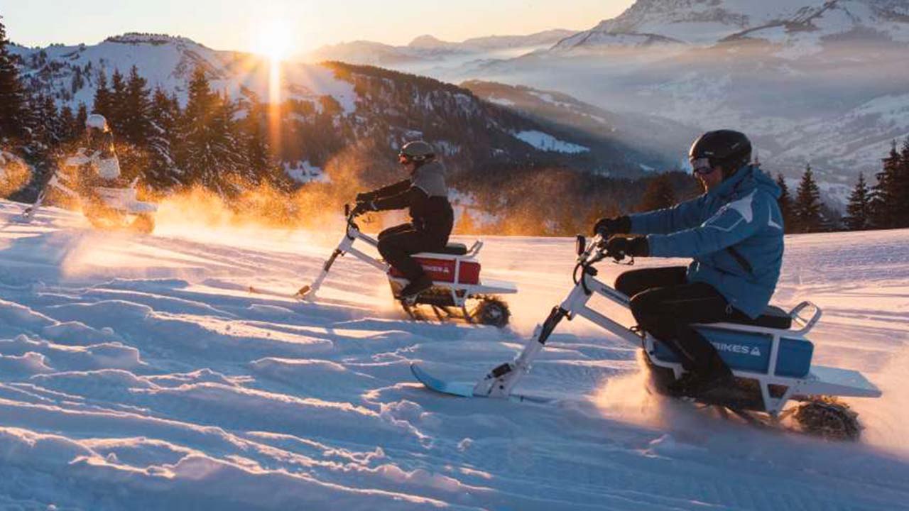 Cette start-up française a créé des scooters des neiges 100% électriques