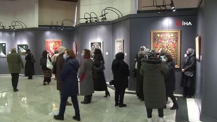 Filografi sanatının ustası Saim Devrilmez'in sergisi Üsküdar'da sanatseverler ile buluştu