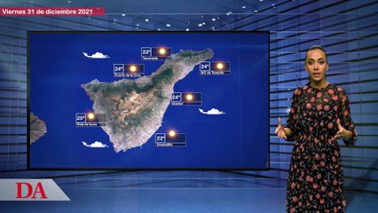 La previsión del tiempo en Canarias para el 31 de diciembre