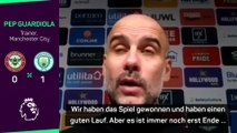 Guardiola: “Spielen immer noch um 54 Punkte”