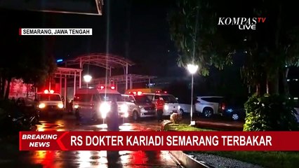 RSUD Kariadi Kebakaran, Penyelamatan Pasien Kanker Berlangsung Cepat