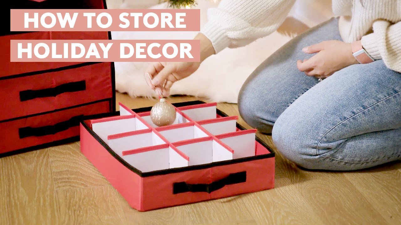 How to Store Christmas Decorations | Organize G...