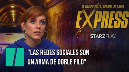 Maggie Civantos: "Creo que las redes sociales son un arma de doble filo, el sistema no está preparado"
