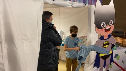 Premières vaccinations des 5-11 ans en Flandre