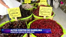 Comerciantes y transportistas de productos básicos en la Zona Metropolitana de Guadalajara (ZMG) registran un aumento importante en los precios de su mercancía por los costos de la gasolina al cierre del 2021.