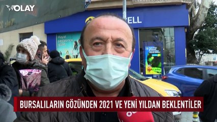 Yeni yıla saatler kala Bursalılar ne söyledi? Dikkat çeken açıklamalar...