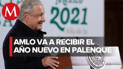 AMLO viaja a su finca en Chiapas para recibir el 2022
