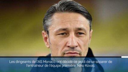 ASM - Monaco se sépare de Kovac !