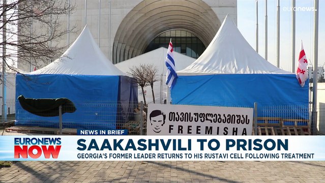 Georgia's ex-President Mikheil Saakashvili transferred back to prison