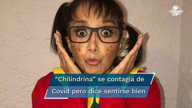 María Antonieta de las Nieves, La Chilindrina , contagiada de Covid-19