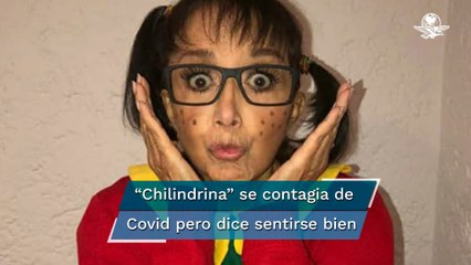 María Antonieta de las Nieves, "La Chilindrina", contagiada de Covid-19