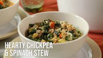 Hearty Chickpea & Spinach Stew