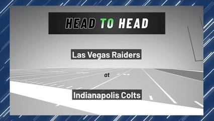 Las Vegas Raiders at Indianapolis Colts: Spread