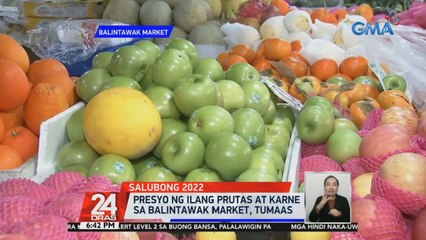 Presyo ng ilang prutas at karne sa Balintawak market, tumaas | 24 Oras 24Oras_123021_05.jpg