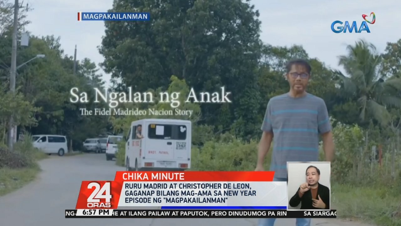 Ruru Madrid at Christopher De Leon, gaganap bilang mag-ama sa new year episode ng "Magpakailanman" | 24 Oras