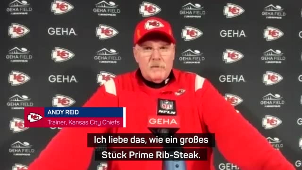 Reid: “Ich liebe das wie ein Stück Prime Rib”
