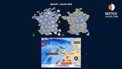 prévisions météo du jeudi 30 décembre 2021