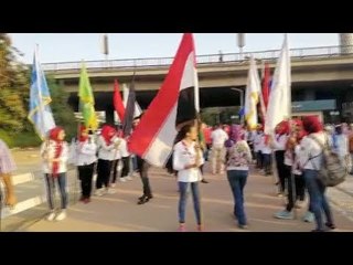 شباب إفريقيا ينظمون ماراثون ترويجي لـ كان 2019 بحضور وزير الرياضة