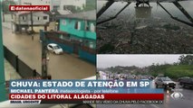 Segundo o meteorologista Michael Pantera, o final de semana deve ser marcado por chuva nas cidades do litoral paulista -- apesar do tempo aberto durante o dia.