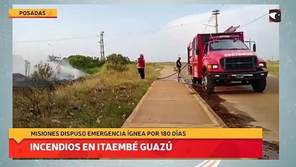 Incendios en Itaembé Guazú