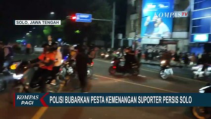 Rayakan Kemenangaan Tim Kesayangan, Kerumunan Ribuan Suporter Persis Solo Dibubarkan!