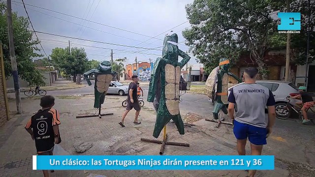 Un clásico: las Tortugas Ninjas dirán presente en 121 y 36