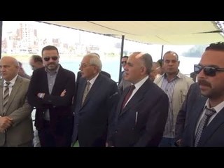 وزير الري يفتتح مراسي الأتوبيس النهري بالمنصورة