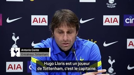 Tottenham - Conte : “Lloris se sent bien au club”
