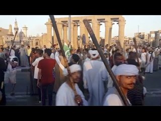 أكثرمن 5 آلاف شخص يشاركون في موكب الدورة بالأقصر ابتهاجا بقدوم رمضان