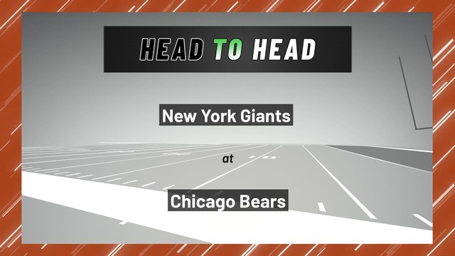 New York Giants at Chicago Bears: Over/Under