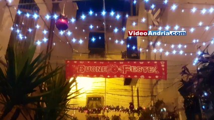 Andria: Natale nella stradina più stretta, addobbata e rivalutata grazie ad un cittadino