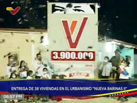 GMVV entregó vivienda 3.900.000 en el urbanismo Nueva Barinas II en el Edo. Barinas