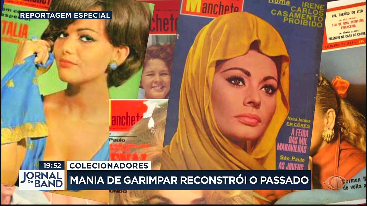 Na reportagem especial de hoje, vamos conhecer colecionadores de estilos -- de roupas a objetos domésticos do passado.