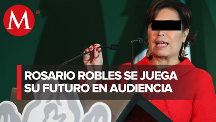Juez no ve factible que Rosario Robles enfrente su proceso en prisión domiciliaria
