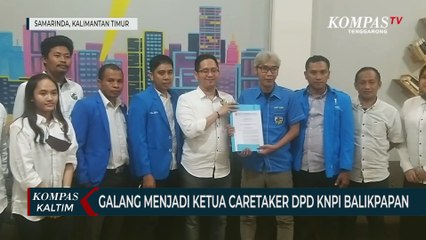 Galang Nusantara resmi menjadi ketua caretaker DPD KNPI Balikpapan