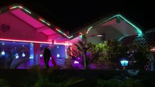 iPhone 12 Pro Max Christmas lights Lens Flares appears on low lights videos